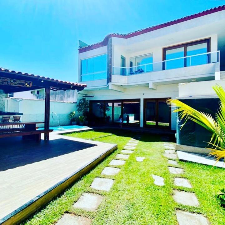 ヴィラ・ヴェーリャ Casa Temporada Com Piscinaヴィラ エクステリア 写真