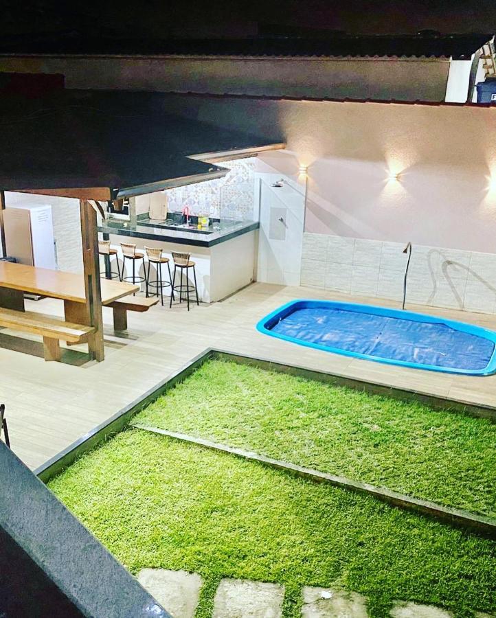 ヴィラ・ヴェーリャ Casa Temporada Com Piscinaヴィラ エクステリア 写真