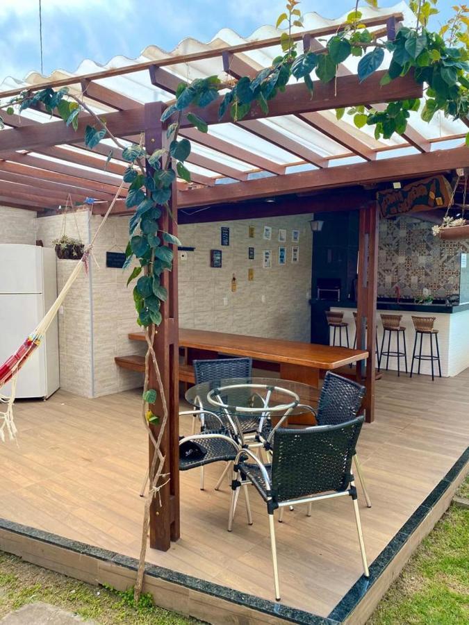 ヴィラ・ヴェーリャ Casa Temporada Com Piscinaヴィラ エクステリア 写真