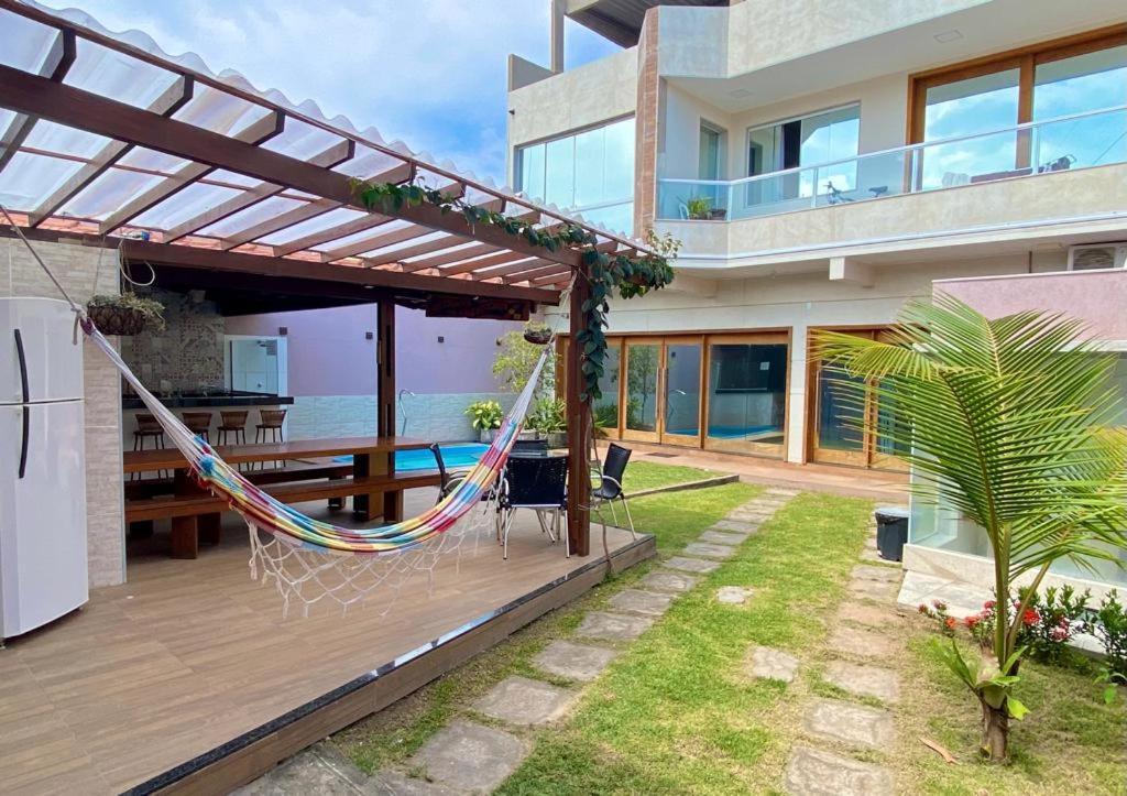 ヴィラ・ヴェーリャ Casa Temporada Com Piscinaヴィラ エクステリア 写真